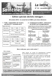 La Lettre nov 2014 page 1